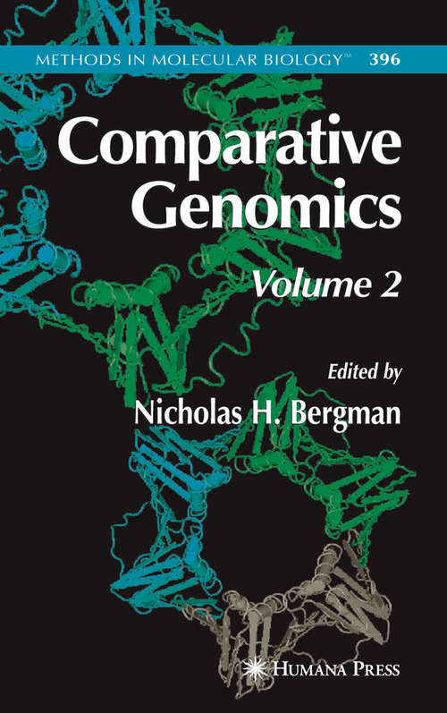 Book cover of Comparative Genomics, Volume 2