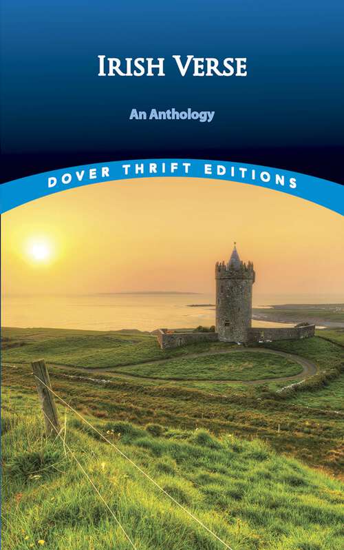 Book cover of Irish Verse: An Anthology (Dover Thrift Editions)