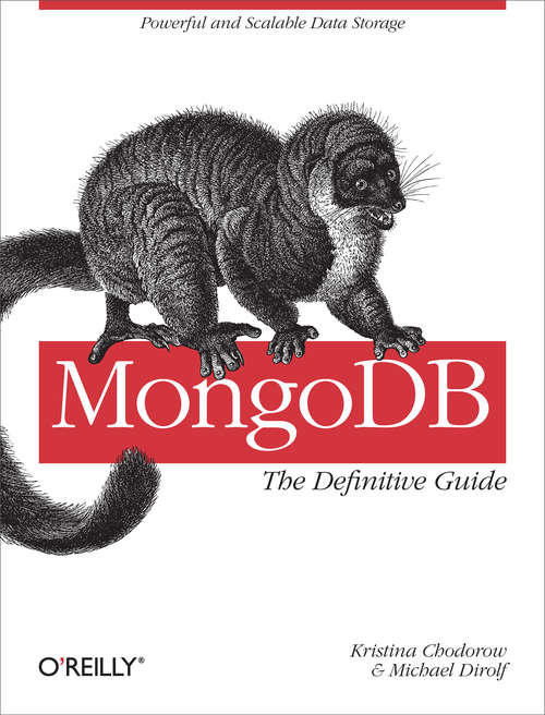 Book cover of MongoDB: The Definitive Guide