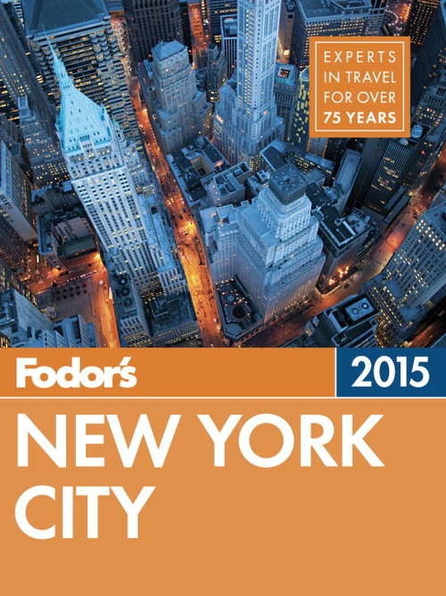Book cover of Fodor's New York City 2015