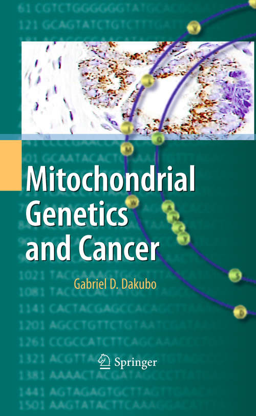 Book cover of Mitochondrial Genetics and Cancer