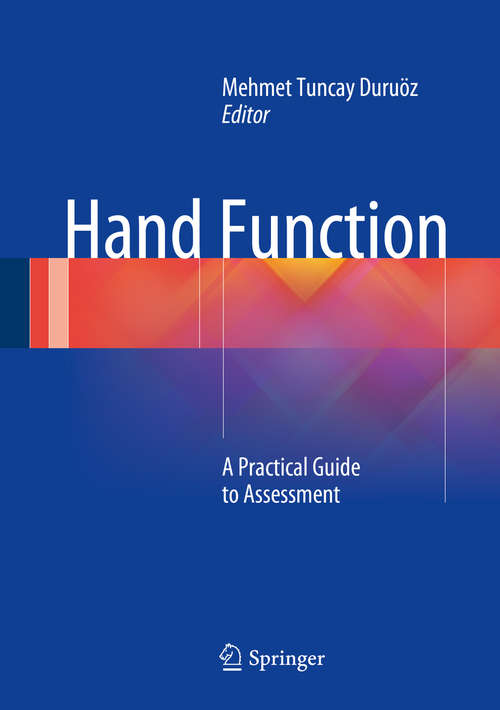Book cover of Hand Function