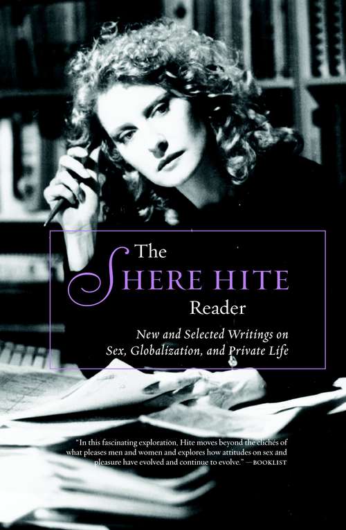 Book cover of The Shere Hite Reader: New and Selected Writings on Sex, Globalism, and Private Life