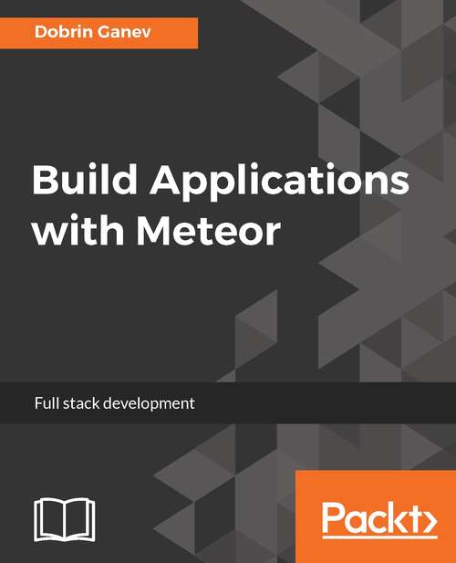 Book cover of Build Applications with Meteor