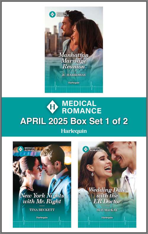 Book cover of Harlequin Medical Romance April 2025 – Box Set 1 of 2