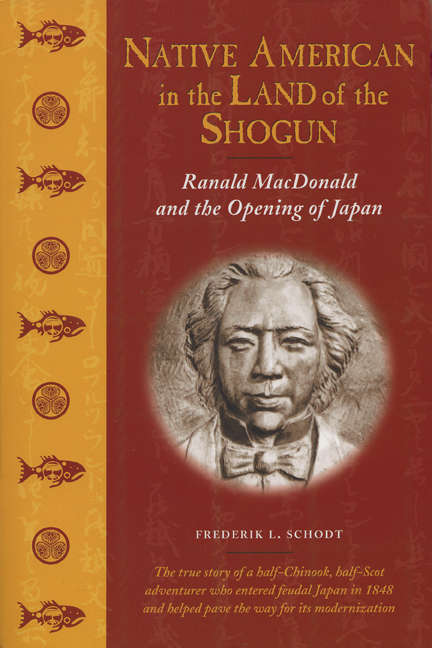 Book cover of Native American in the Land of the Shogun
