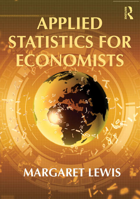 Book cover of Applied Statistics for Economists
