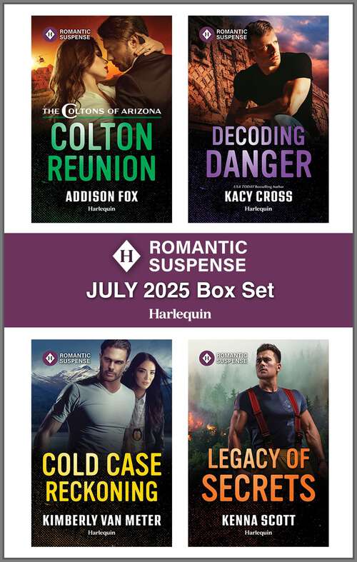 Book cover of Harlequin Romantic Suspense July 2025 - Box Set (Original)