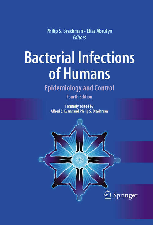 Book cover of Bacterial Infections of Humans: Epidemiology and Control