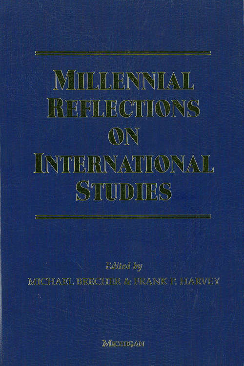 Book cover of Millennial Reflections on International Studies