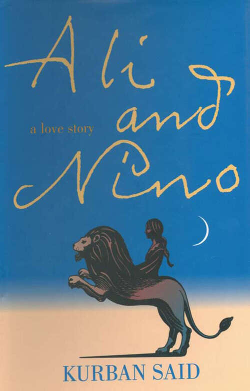 Book cover of Ali and Nino