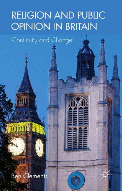 Book cover of Religion and Public Opinion in Britain