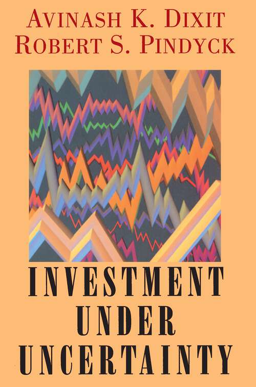 Book cover of Investment under Uncertainty