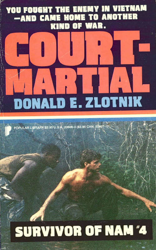 Book cover of Court Martial: Survivor of Nam - Book #4