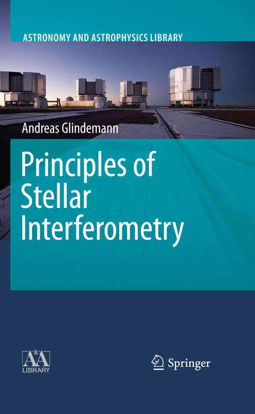 Book cover of Principles of Stellar Interferometry