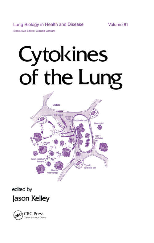 Book cover of Cytokines of the Lung