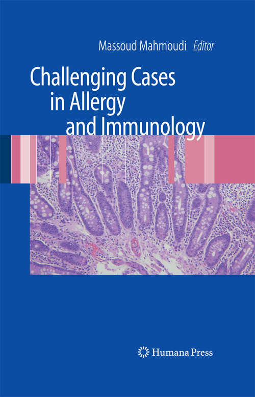 Book cover of Challenging Cases in Allergy and Immunology