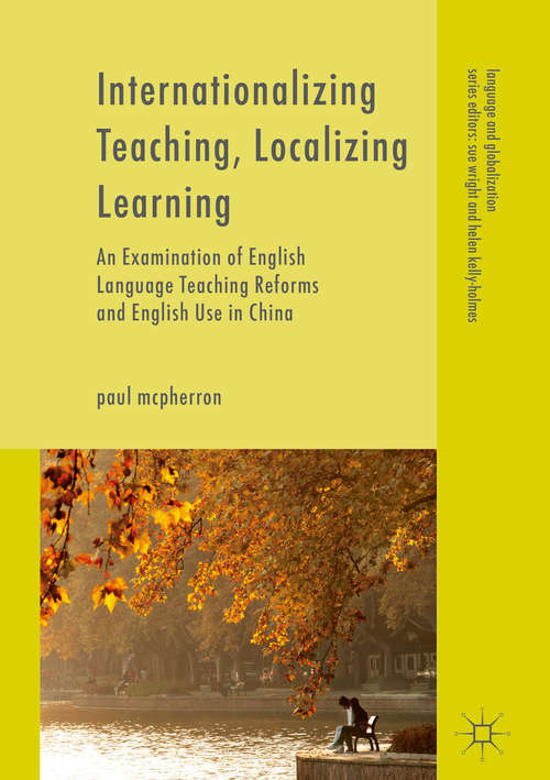 Book cover of Internationalizing Teaching, Localizing Learning