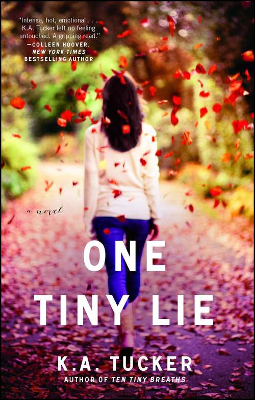 Book cover of One Tiny Lie: A Novel
