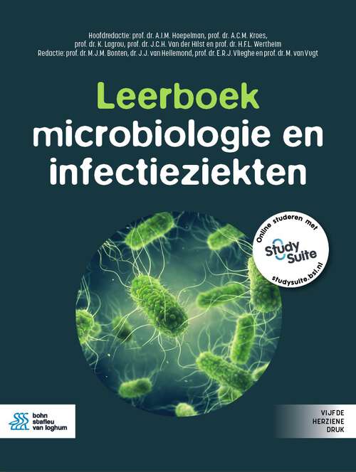 Book cover of Leerboek microbiologie en infectieziekten (5th ed. 2024)