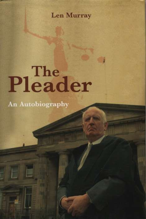 Book cover of The Pleader: An Autobiography