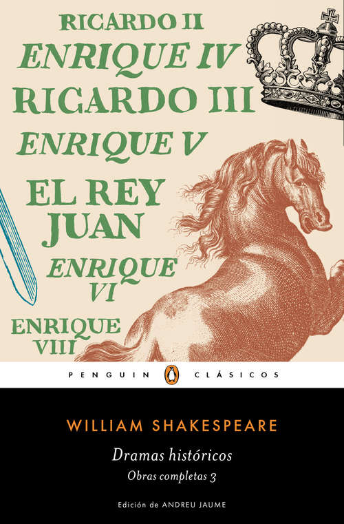 Book cover of Dramas históricos (Obra completa Shakespeare 3)
