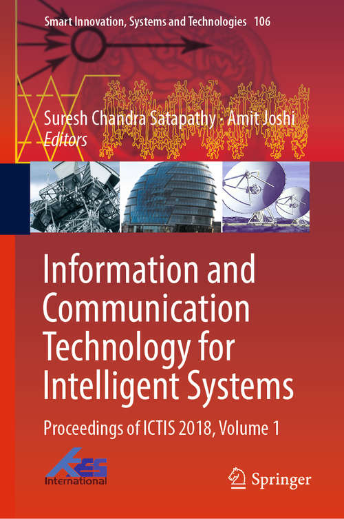 Information and Communication Technology for Intelligent Systems (Smart Innovation, Systems and Technologies #84)