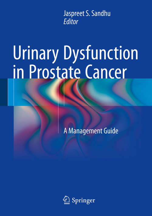 Book cover of Urinary Dysfunction in Prostate Cancer