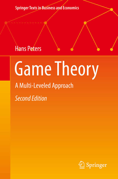 Book cover of Game Theory