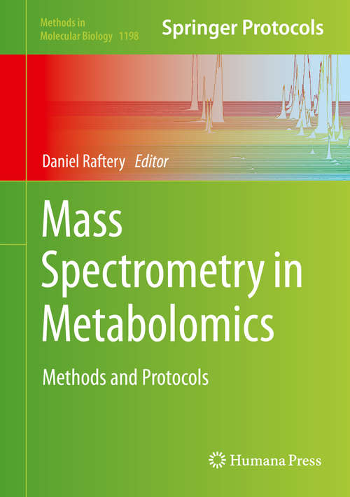Book cover of Mass Spectrometry in Metabolomics