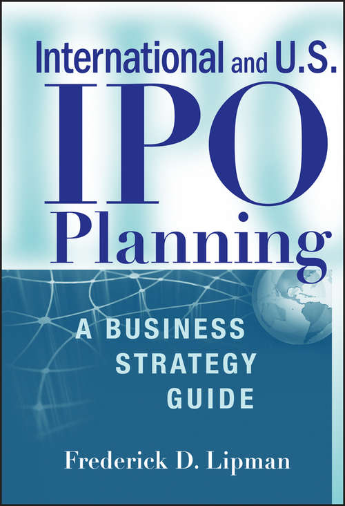 Book cover of International and US IPO Planning