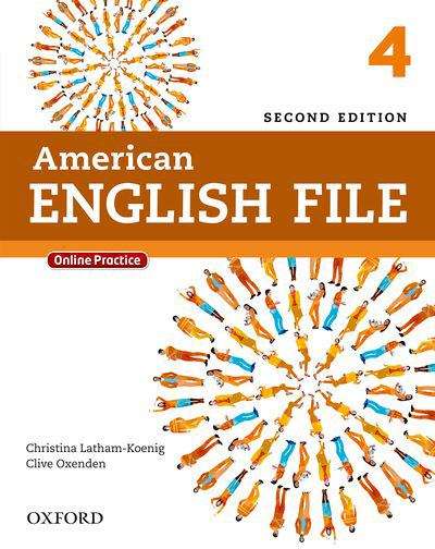 Book cover of American English File With Online Practice: Level 4
