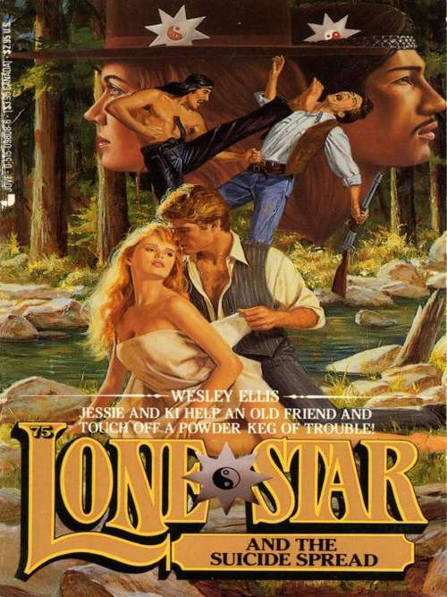 Book cover of Lone Star and the Suicide Spread (Lone Star #75)