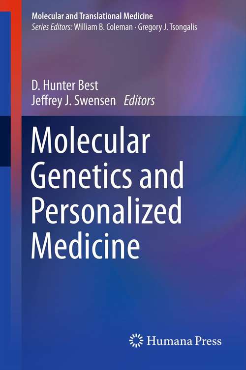 Book cover of Molecular Genetics and Personalized Medicine
