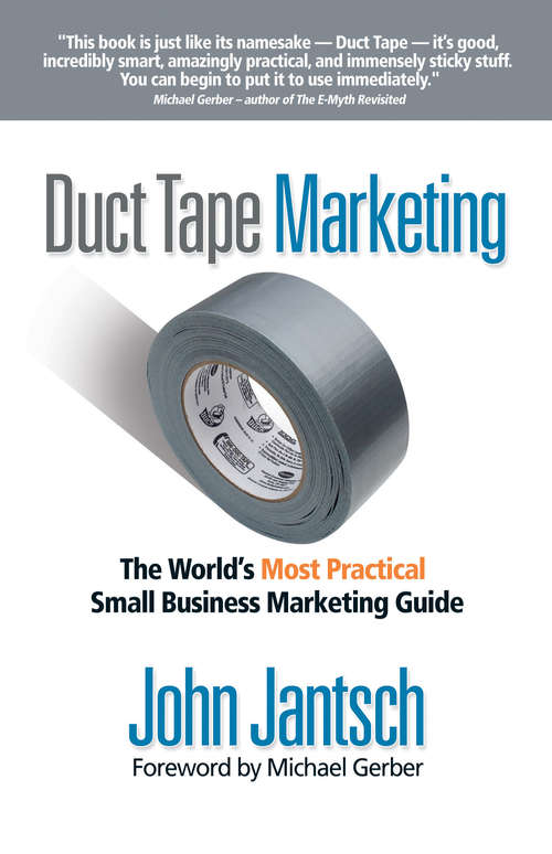 Book cover of Duct Tape Marketing