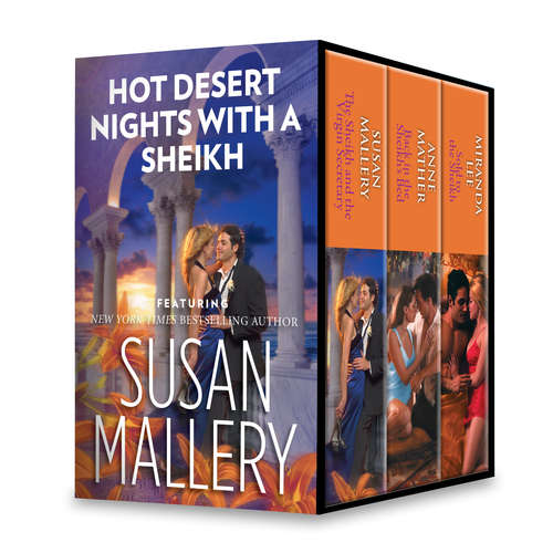 Book cover of Hot Desert Nights with a Sheikh