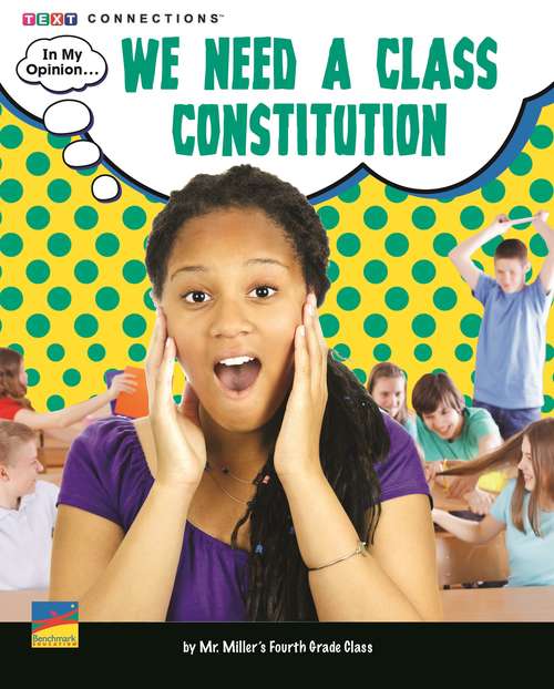 Book cover of In My Opinion: We Need a Class Constitution