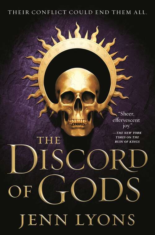 Book cover of The Discord of Gods (A Chorus of Dragons #5)