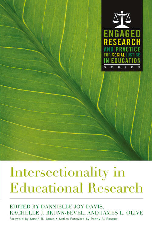 Book cover of Intersectionality in Educational Research