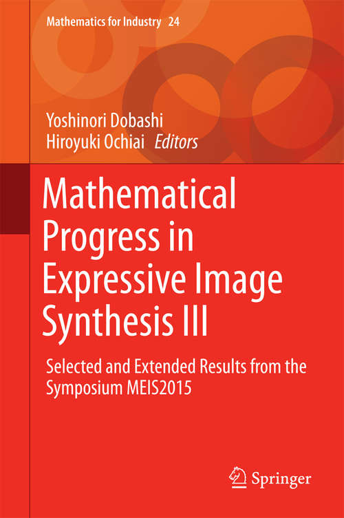 Book cover of Mathematical Progress in Expressive Image Synthesis III