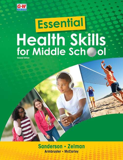 Book cover of Essential Health Skills for Middle School (Second Edition)