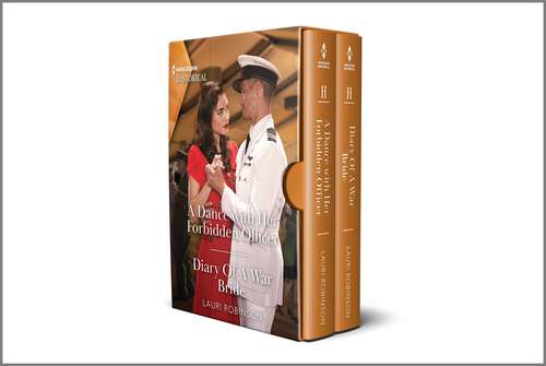 Book cover of A Dance with Her Forbidden Officer & Diary of a War Bride: Two Emotional Historical Romance Novels (Reissue)