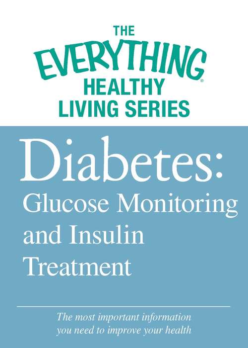 Book cover of Diabetes: Glucose Monitoring and Insulin Treatment
