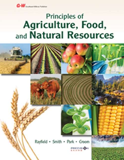Book cover of Principles of Agriculture, Food, and Natural Resources: Applied Agriscience