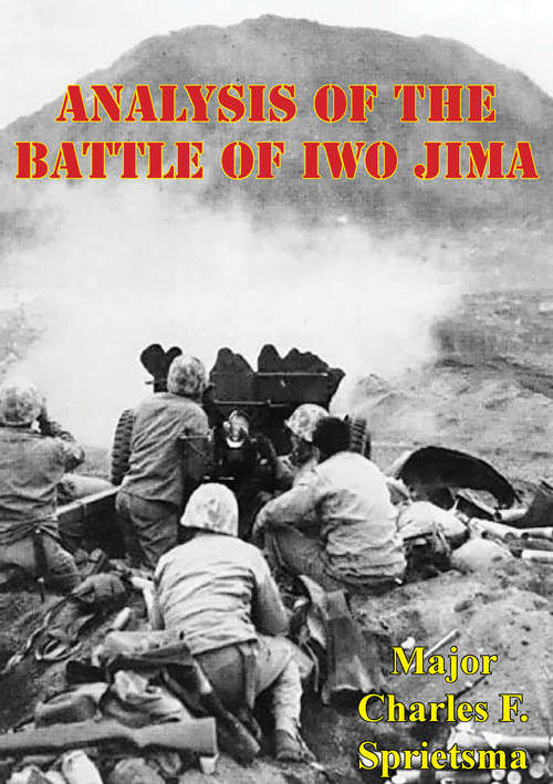 Book cover of Analysis Of The Battle Of Iwo Jima