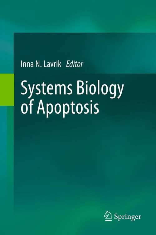 Book cover of Systems Biology of Apoptosis