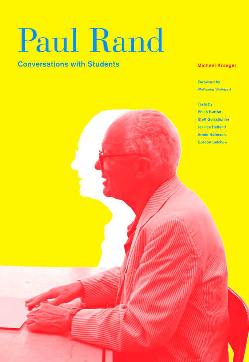 Book cover of Paul Rand: Conversations with Students