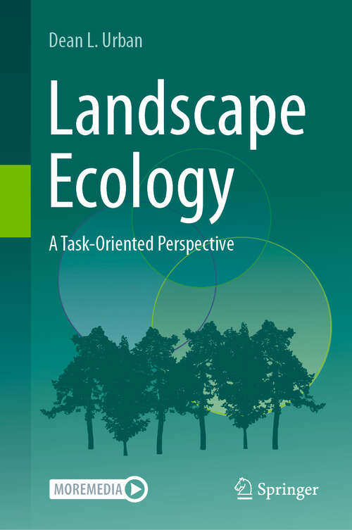 Book cover of Landscape Ecology: A Task-Oriented Perspective