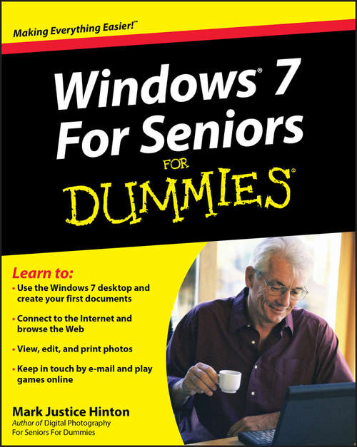 Book cover of Windows 7 For Seniors For Dummies