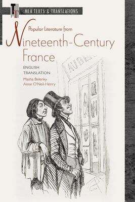 Book cover of Popular Literature from Nineteenth-Century France: English Translation (Texts and Translations #33)